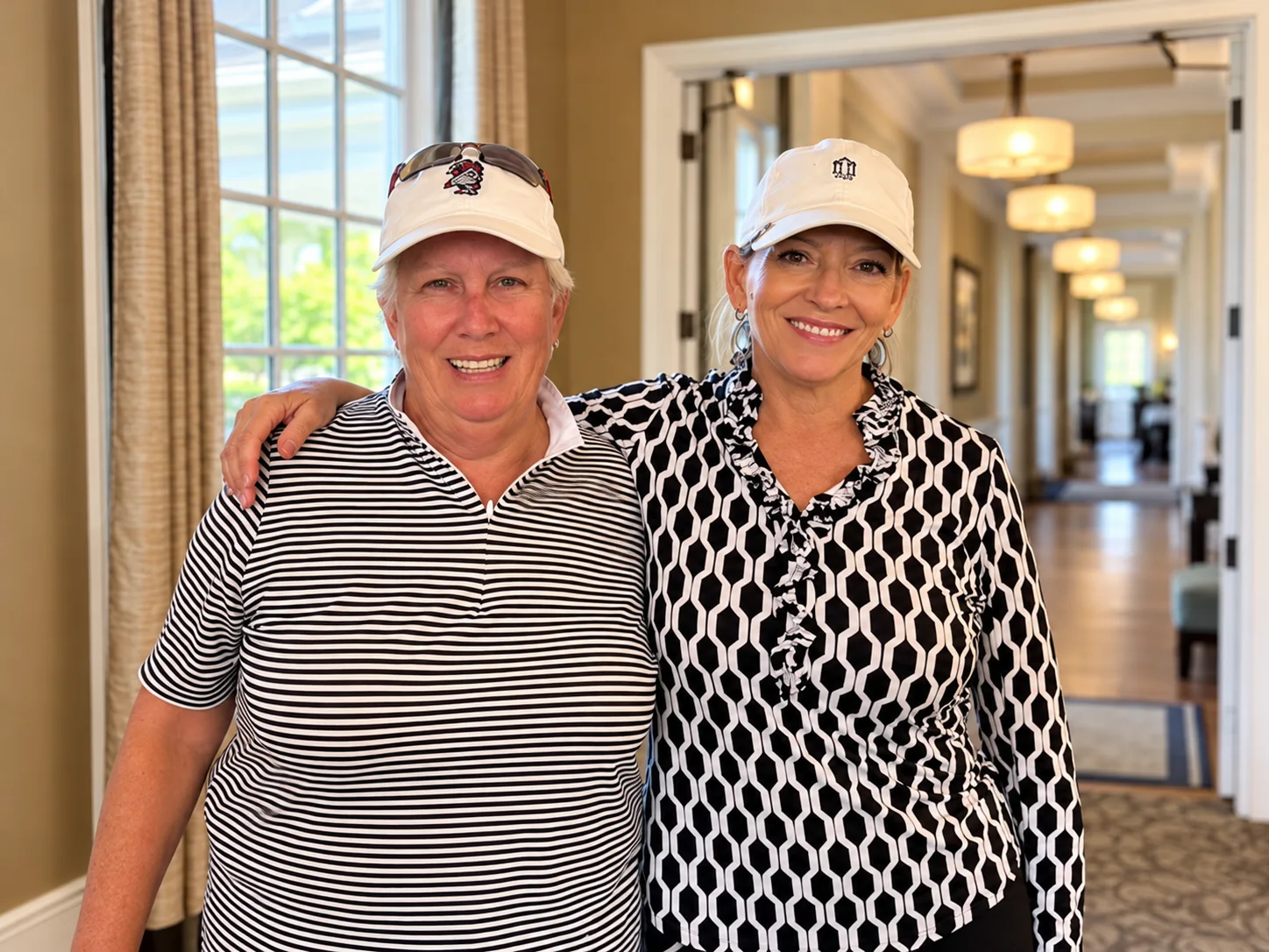 Kathy Cuppia and Pamela Ritchey together at the tournament